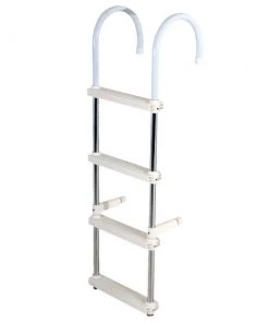 Oceansouth Lightweight Aluminium 4-Step Ladder 1.1m