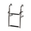 Oceansouth Short Base Stainless Steel 2-Step Ladder