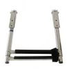 Oceansouth Telescopic Stainless Steel 2-Step Ladder