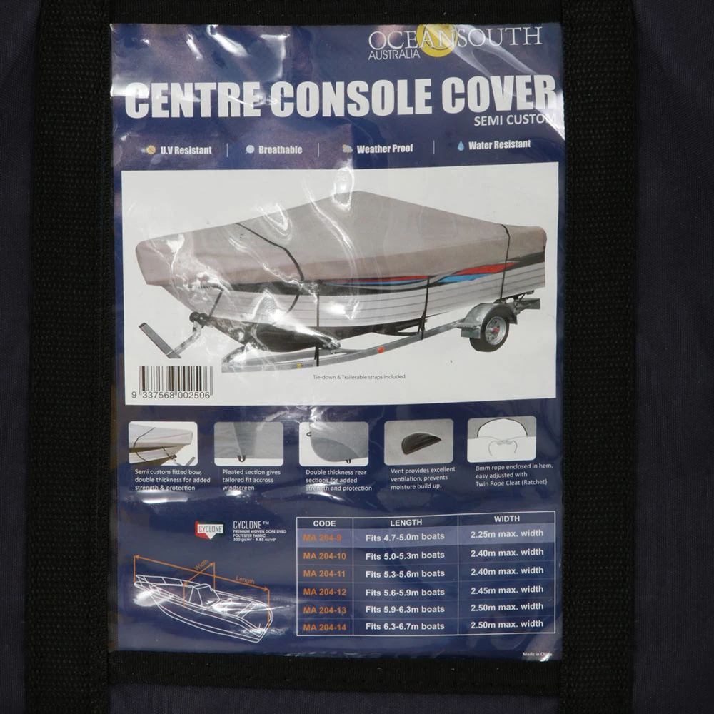 Oceansouth Centre Console Boat Cover - Image 2