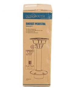 Oceansouth Socket Boat Seat Pedestal With Swivel Top 610mm