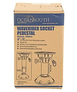 Oceansouth Waverider Socket Boat Seat Pedestal 370mm - 450 Mm
