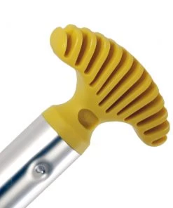 Oceansouth Heavy Duty Polished Alloy Paddle With T-Handle 1.2m