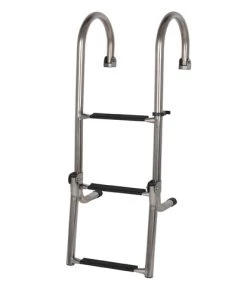 Oceansouth Gunwale Stainless Steel 3-Step Ladder