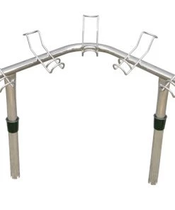 Oceansouth 5 Way Corner Rack Stainless Steel Rod Holder