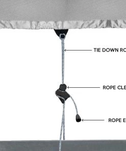 Oceansouth Finn Boat Deck Cover With Mast